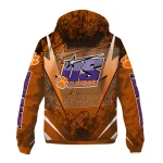 custom clemson tigers us rock star orange windbreaker jacket best selling