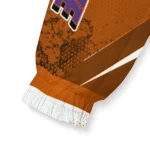 custom clemson tigers us rock star orange windbreaker jacket best selling
