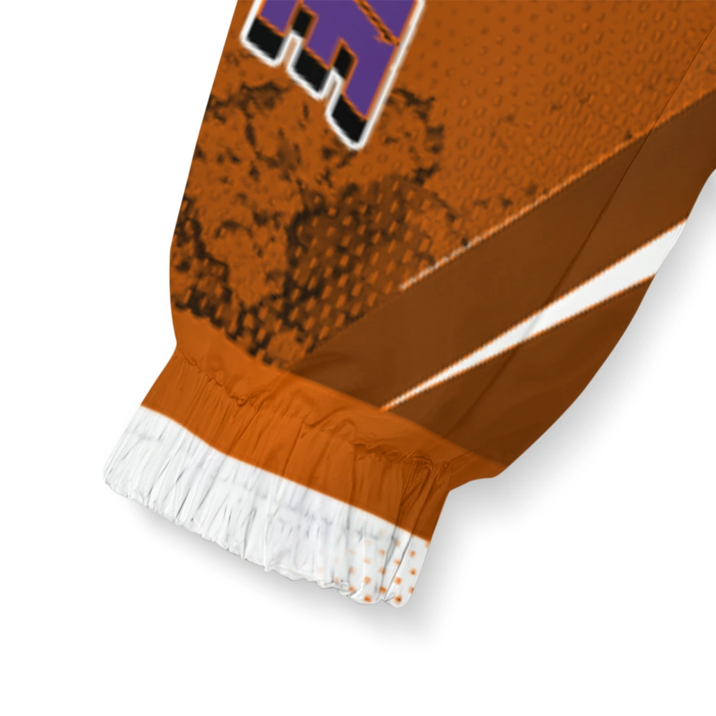 custom clemson tigers us rock star orange windbreaker jacket latest model custom clemson tigers us rock star orange windbreaker jacket latest model
