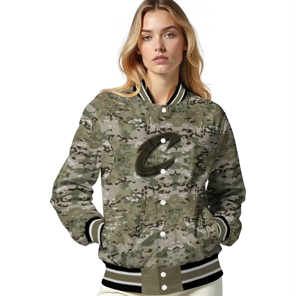 custom cleveland cavaliers camouflage abstract camouflage varsity jacket latest model custom cleveland cavaliers camouflage abstract camouflage varsity jacket latest model