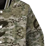 custom cleveland cavaliers camouflage abstract camouflage varsity jacket best selling