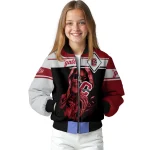 custom colgate raiders reaper hands maroon black bomber jacket best selling
