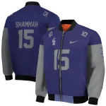custom colorado rockies team patch blue bomber jacket best selling