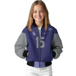 custom colorado rockies team patch blue bomber jacket best selling