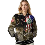 custom colorado state rams patriot deer camouflage varsity jacket best selling