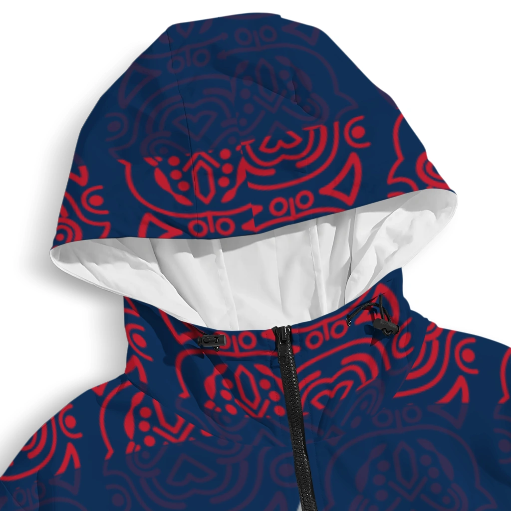 custom columbus blue jackets cat eyes navy blue windbreaker jacket premium grade custom columbus blue jackets cat eyes navy blue windbreaker jacket premium grade