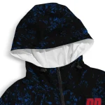 custom columbus blue jackets shards cluster navy blue windbreaker jacket best selling
