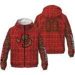custom cornell big red lightning strike grid red windbreaker jacket best selling