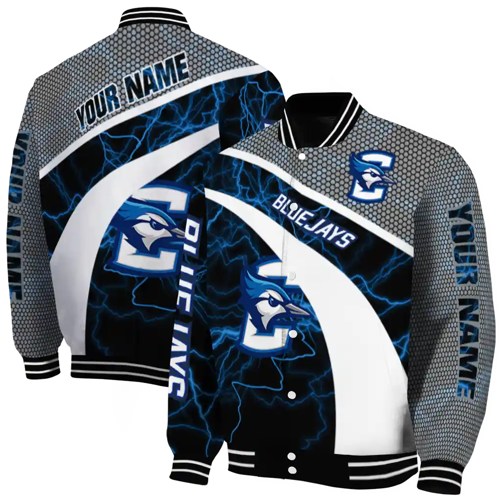 custom creighton bluejays electric flash blue varsity jacket fashion forward custom creighton bluejays electric flash blue varsity jacket fashion forward