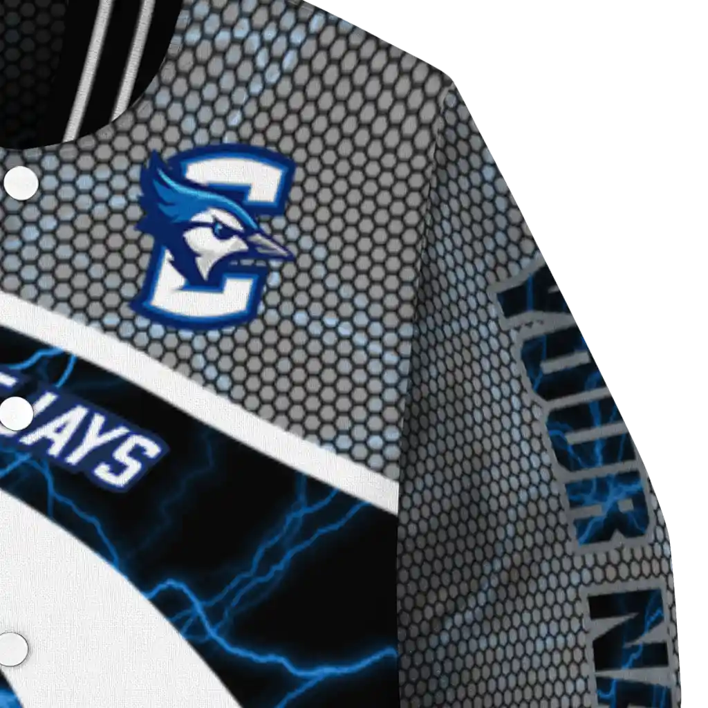 custom creighton bluejays electric flash blue varsity jacket premium grade custom creighton bluejays electric flash blue varsity jacket premium grade