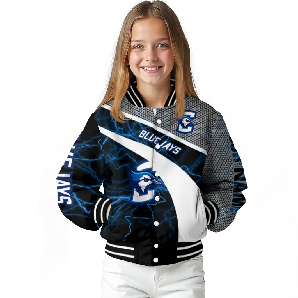 custom creighton bluejays electric flash blue varsity jacket top rated custom creighton bluejays electric flash blue varsity jacket top rated