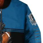 custom dallas mavericks groot football blue black bomber jacket best selling