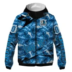 custom dallas mavericks shark art blue windbreaker jacket best selling