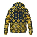 custom denver nuggets geometric blossom blue windbreaker jacket best selling