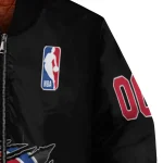 custom detroit pistons claw edge black bomber jacket best selling