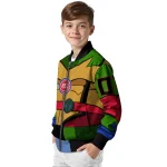 custom detroit pistons turtle armor bomber jacket best selling