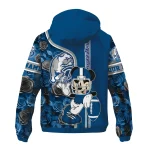 custom drake bulldogs football micky mouse blue windbreaker jacket best selling