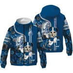 custom drake bulldogs football micky mouse blue windbreaker jacket best selling