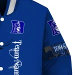 custom duke blue devils tribal deer art blue varsity jacket best selling