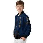 custom fiu panthers tribal deer art blue bomber jacket best selling