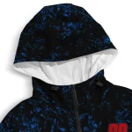 custom florida atlantic owls shards cluster blue windbreaker jacket best selling