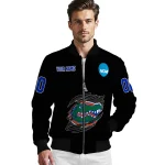 custom florida gators claw shred black bomber jacket best selling