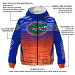 custom florida gators pattern layers blue windbreaker jacket best selling