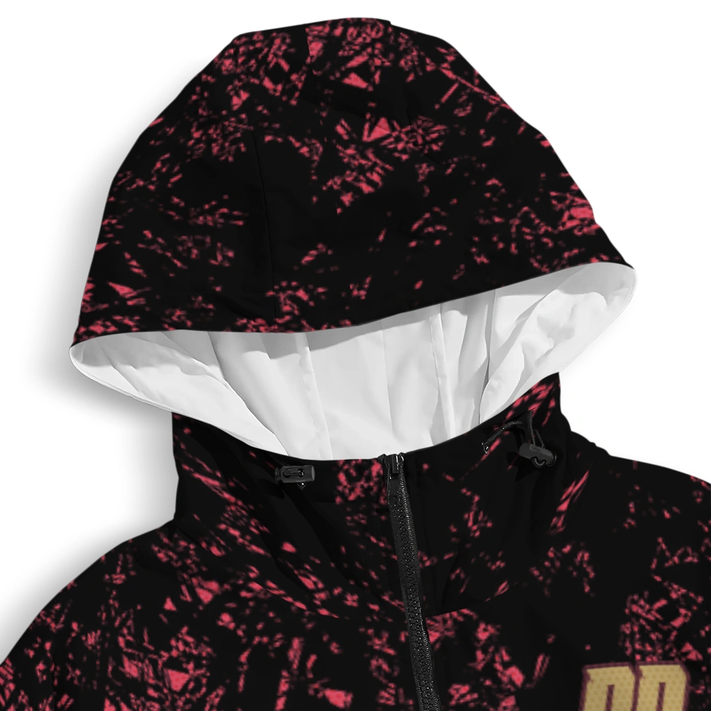 custom florida state seminoles shards cluster garnet windbreaker jacket premium grade custom florida state seminoles shards cluster garnet windbreaker jacket premium grade