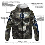 custom georgetown hoyas skull camo camouflage windbreaker jacket best selling