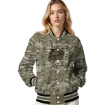 custom georgia southern eagles camouflage abstract camouflage varsity jacket best selling