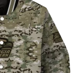 custom georgia southern eagles camouflage abstract camouflage varsity jacket best selling