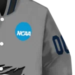 custom georgia southern eagles feral slash grey varsity jacket best selling