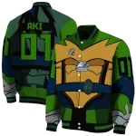 custom georgia southern eagles turtle armor varsity jacket best selling