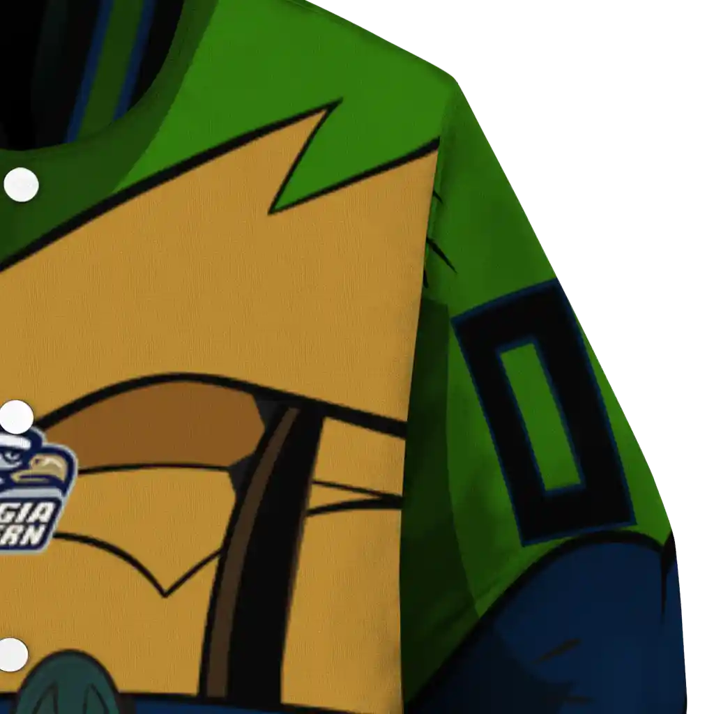 custom georgia southern eagles turtle armor varsity jacket premium grade custom georgia southern eagles turtle armor varsity jacket premium grade