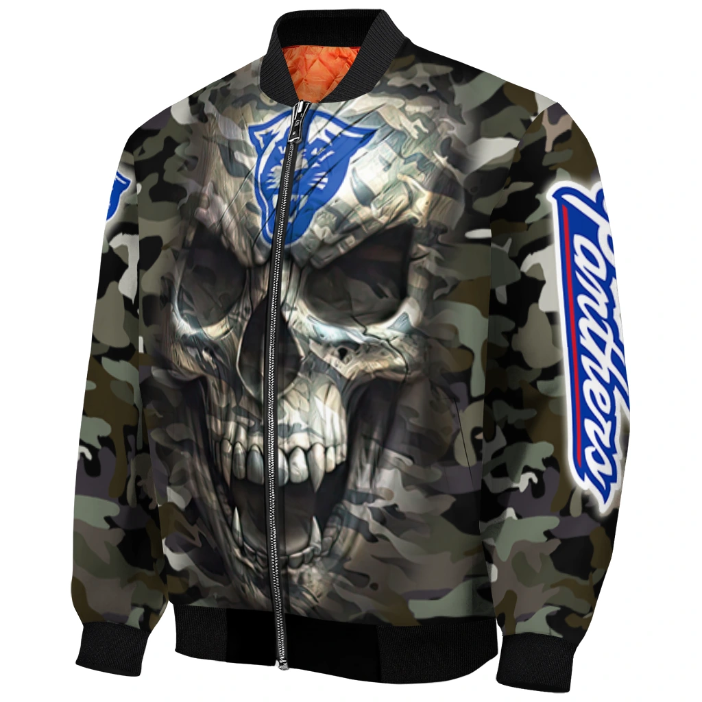 custom georgia state panthers camouflage skull camouflage bomber jacket fashion forward custom georgia state panthers camouflage skull camouflage bomber jacket fashion forward