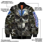 custom georgia state panthers camouflage skull camouflage bomber jacket best selling