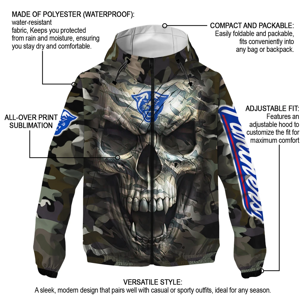 custom georgia state panthers skull camo camouflage windbreaker jacket new arrival custom georgia state panthers skull camo camouflage windbreaker jacket new arrival