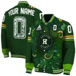 custom houston astros shamrock vortex green varsity jacket best selling