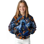 custom houston astros skull horde blue varsity jacket best selling