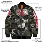 custom houston cougars camouflage skull camouflage bomber jacket best selling