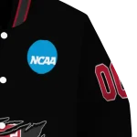 custom houston cougars claw shred black varsity jacket best selling