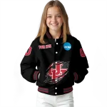 custom houston cougars claw shred black varsity jacket best selling