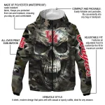 custom houston cougars skull camo camouflage windbreaker jacket best selling