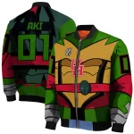 custom houston cougars turtle armor bomber jacket best selling