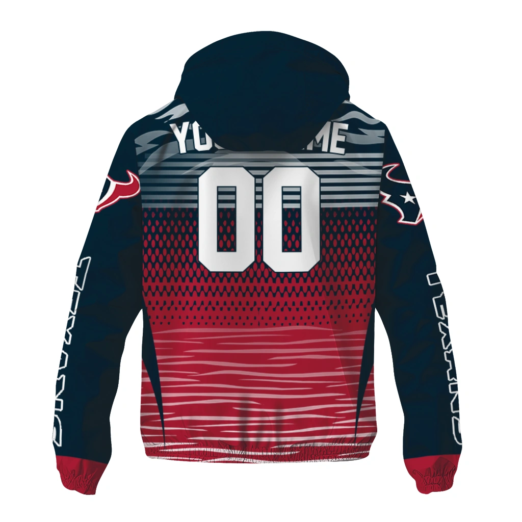 custom houston texans pattern layers blue windbreaker jacket fashion forward custom houston texans pattern layers blue windbreaker jacket fashion forward