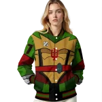 custom indiana hoosiers turtle armor varsity jacket best selling