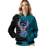 custom jacksonville jaguars stitch laughing teal varsity jacket best selling