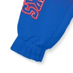 custom kansas jayhawks tribal swirls blue windbreaker jacket best selling