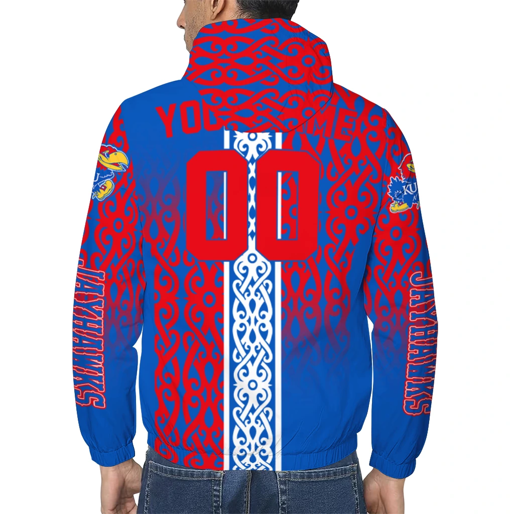 custom kansas jayhawks tribal swirls blue windbreaker jacket trendy custom kansas jayhawks tribal swirls blue windbreaker jacket trendy