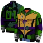 custom kansas state wildcats turtle armor bomber jacket best selling
